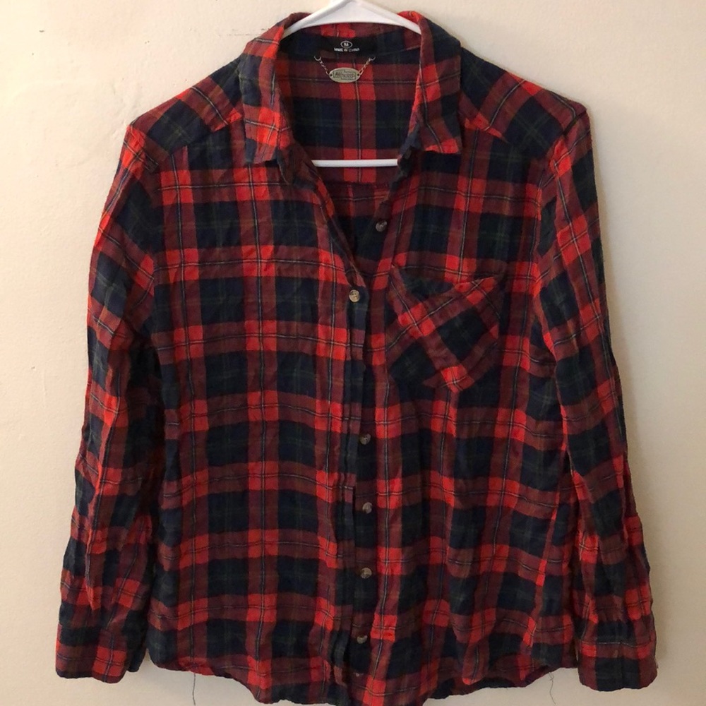 Ali & Kris Red Flannel size M